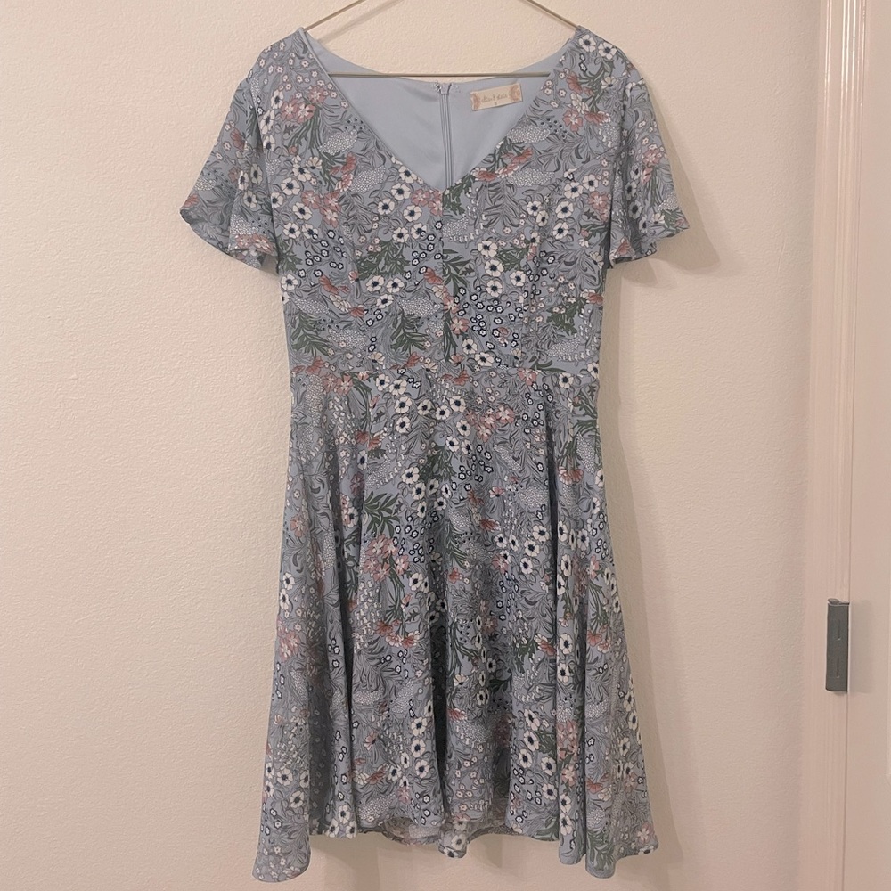 floral altrd state blue dress